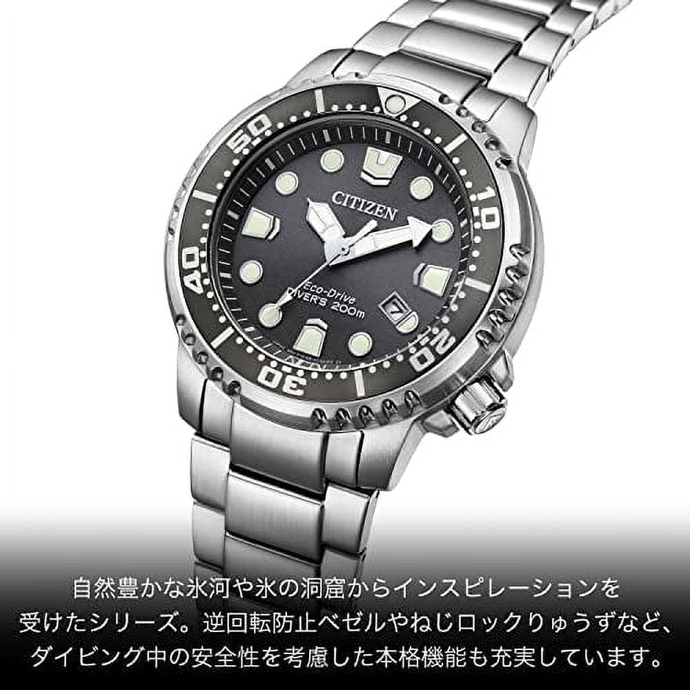 Citizen Promaster Dive Eco-Drive Stainless Steel Grey Dial Diver