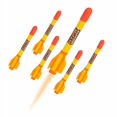 thumbnail image 1 of Hypr Rocket Launcher Original Refill Pack - 6 Patented Designed Rockets Only Aerodynamic Rocket Head High-Performance Fins Soars 500 Feet Durable Outdoor Toy for Kids Christmas/Birthday Gifts, 1 of 5