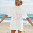 thumbnail image 1 of WILLBEST Chemise en Denim pour Femmes T-Shirt Décontracté Imprimé Col Rond Manches Courtes Ample 898, 1 of 7