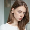 thumbnail image 2 of OAVQHLG3B Wireless Earbuds Bluetooth In Ear Light-Weight Headphones Built-in Microphone Immersive Premium Sound With Charging Case, 2 of 4
