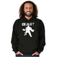 thumbnail image 4 of Beast Gym Fitness Meathead Men's Big & Tall Graphic Hoodie Brisco Brands 5X, 4 of 5