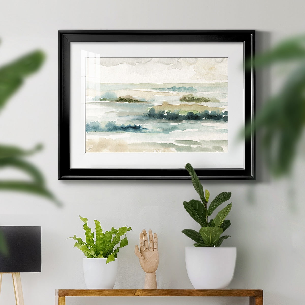 Pastel Panorama Premium Framed Print - Ready to Hang