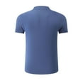 thumbnail image 6 of Generic Men's Quick Dry Gym Workout T Shirt Short Sleeve Outdoor Stretch Tops Moisture-Wicking Breathable Shirt, 6 of 6