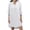 White, variant on Womens Casual Tops Solid Long Sleeve 3/4 Sleeve Dress Maxi Button Down Womens Athletic Tops,White,XL