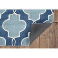 thumbnail image 3 of Linon Trio Tapis Tufté à la Main en Polyester 5'x7' Bleu, 3 of 6