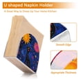 thumbnail image 5 of BZSMCE Napkin Holder Creative Celestial Dreams Pattern Classic Napkin Holders, 5 of 9
