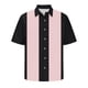 thumbnail image 2 of pstuiky camisetas de hombre, Camisa deportiva informal de manga corta para hombre, estilo ejecutivo, con solapa y estampado camisas casuales para hombre l, 2 of 5