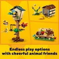 thumbnail image 6 of LEGO Creator 3in1 Birdhouse 31143, Birds to Hedgehog to Beehive Set, Forest Animal Figures, Building Toys for Kids Ages 8 Years and Over, Colorful Toy Set, Gift Idea, 6 of 10