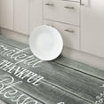 thumbnail image 3 of MeyJey Farmhouse Kitchen Rug Set of 2, Non-Slip Anti-Fatigue Waterproof Cushioned Mat for Kitchen, Dining & Laundry Room, 18"x30"+18"x48" Gray, 3 of 13