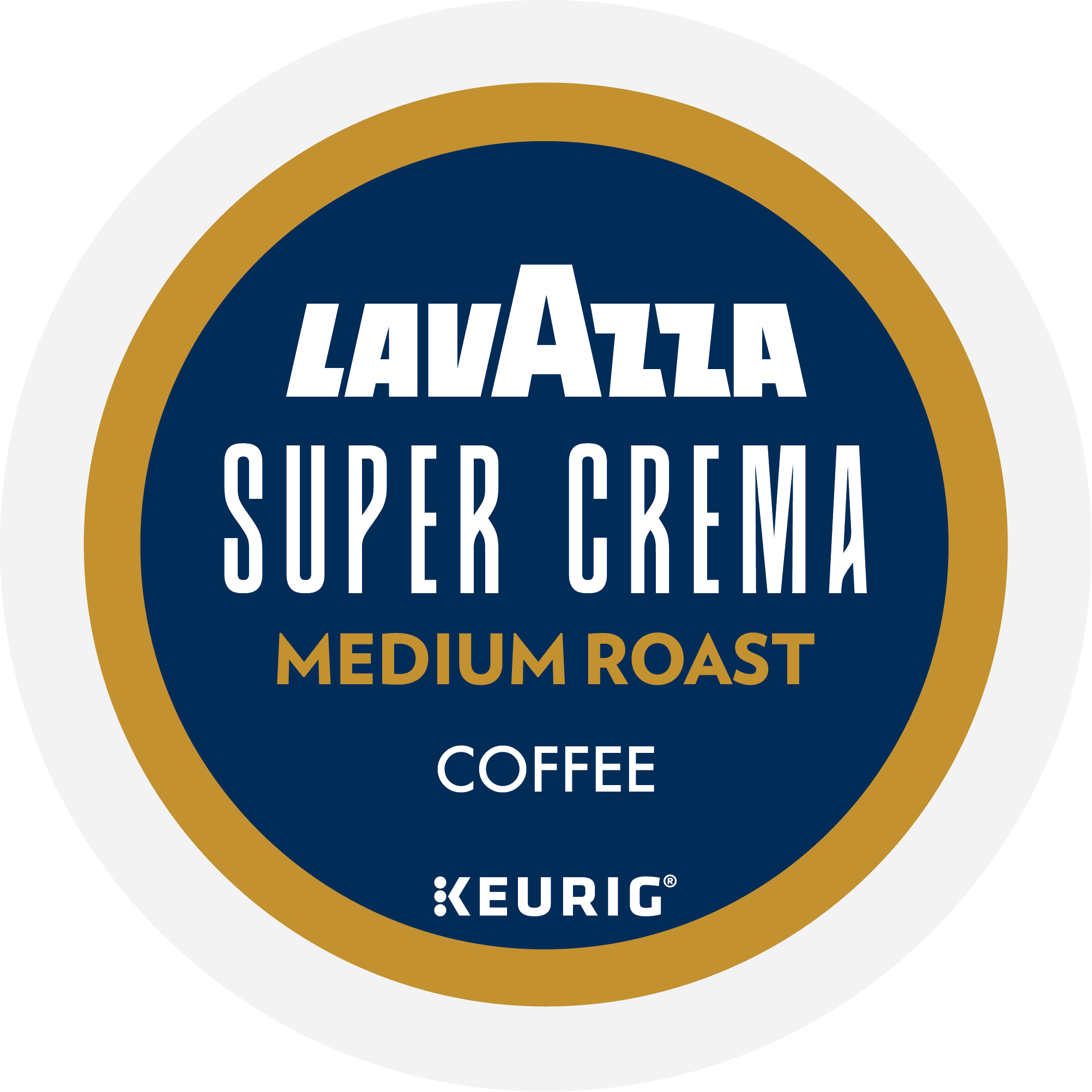 Lavazza Super Crema Keurig K-Cup® Pods, Medium Roast, Arabica and Robusta Blend (96 Pods)