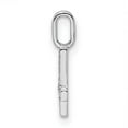 thumbnail image 2 of Finest Gold 14K White Gold Diamond Number 4 Pendant, 2 of 4