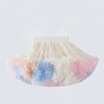 thumbnail image 2 of EnJoCho Tutu Skirt For Girls Toddler Thick And Fluff𝗒 Girls' Skirt Ruffle Ruffled Girls' Gr𝖺dient Skirt Daily School Festival Wear Birthday Outfits For Girls, 2 of 5