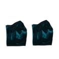 thumbnail image 1 of 2 protectores de terciopelo para zapatos de pole dance, antiarañazos, elegantes y profesionales. Verde oscuro XXL, 1 of 9