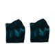 thumbnail image 1 of Paquete de 2 cubrezapatos para pole dance, cubiertas de terciopelo resistentes a los arañazos con Verde oscuro XXL, 1 of 9