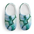 thumbnail image 3 of Kids Dragon Wings Of Fire Slippers Anti-slip Fluffy Fuzzy House Slippers Warm Soft Plush Winter Fluffy House Shoes for Boys Girls, 3 of 7