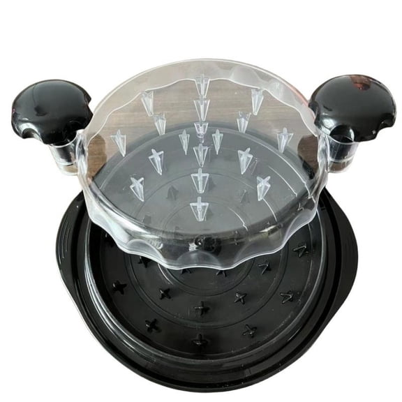 Chicken Shredder Large Chicken Breast Shredder Tool Twist with Brush&Fork, Visible Meat Shredder Machine, Strong Anti-Slip Strip, Ergonomic Handle, BPA Free, Suitable for Pork Beef Chicken