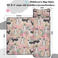 thumbnail image 5 of Husky Dog Flower Floral Toddler Nap Mats for Kids Preschool,Sleeping Mat Bag or Kids,Toddler Sleeping Bag,Toddler Nap Mat or Daycare, 5 of 6