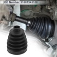 thumbnail image 3 of Unique Bargains No.31607545108 Outer CV Joint Boot Kit with Clamps for BMW X5 2007-2013, 3 of 7