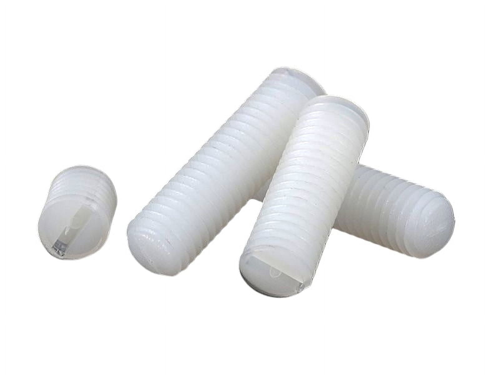 50pcs Nylon machine meter set screw M4x12mm
