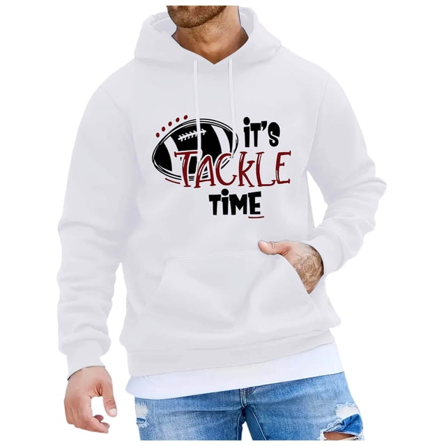 toraway Men's Mens Chandail à Manches Courtes Sweatshirts Col Rond Mode Sports Imprimé Manches Longues Pull Texturé Décontracté TTTG