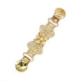 thumbnail image 2 of Tnobhg Ladies Faux Pearl Chain Collar Clip Anti-exposed Brooch Shawl Silk Scarf Buckle Sweater Cardigan Collar Clip, 2 of 8