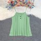 thumbnail image 5 of Neewe Womens Tank Tops 2026 Button Spring Summer Spaghetti Strape Tee Shirt Square Neck Basic Outfits Clothes, 5 of 8
