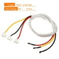 thumbnail image 2 of Unique Bargains 2.5ft Refrigeration Compressor Connection Wire Compressor Terminal Repair Kit for Air Conditioner 2 Pack, 2 of 4