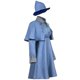 thumbnail image 3 of Disfraz de bruja de la escuela de mago Fleur Isabelle Delacour, uniforme escolar mágico de Beauxbaton para mujer, Ha, 3 of 5