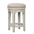 thumbnail image 7 of Kingfisher Lane White 4 Piece Console Set (1-Console 3-Stools), 7 of 7