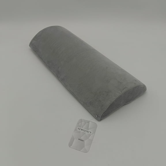 EEWSZXCV Bolsters 18 Inch Cylindrical Body Positioning Cushion, Gray Polyester