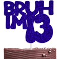 thumbnail image 1 of Cake Topper Cutylight Brush I'm 13, cumpleaños oficial de adolescente, 1 of 5