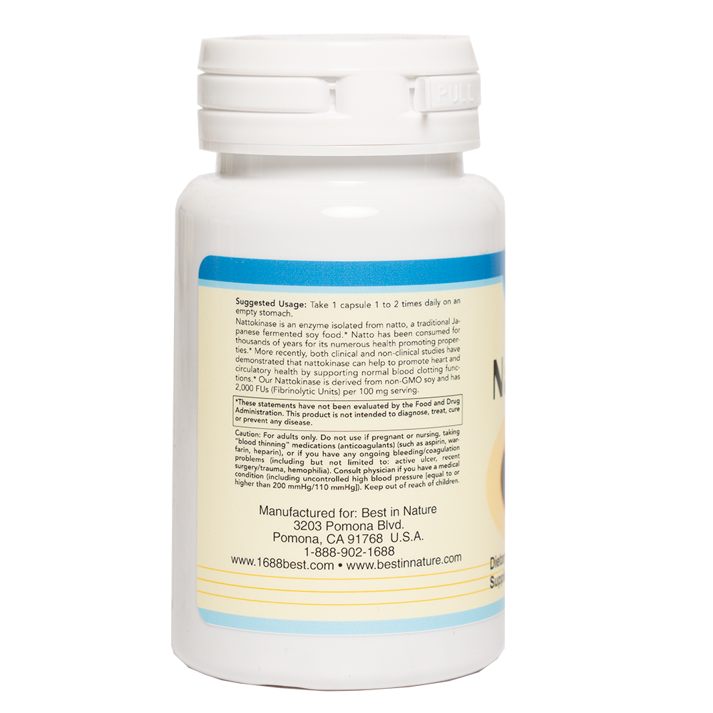 Best in Nature NattoBest - Nattokinase Supplement for Heart Health*