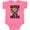 Hot Pink, variant on Inktastic Dog Boxer Squad Boys or Girls Baby Bodysuit