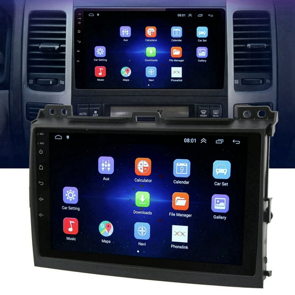 Car Stereo, Car Multimedia Player 9inch Touch Screen GPS Navigation FM Radio for Auto