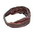 thumbnail image 2 of Unique Bargains 1 Pc Headband Stripes Wide Hairband for Women Multicolor, 2 of 3