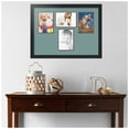 thumbnail image 2 of ArtToFrames Collage Photo Picture Frame with 4 - 5x7" Openings, Framed in Black with Nile Green and Black Mats (CDM-3926-151), 2 of 8