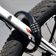 thumbnail image 4 of Candado para bicicleta, Candado para bicicleta con cable de acero, Mini candado para bicicleta, Bicicleta negra, 4 of 5