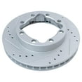 thumbnail image 3 of TRQ Performance Brake Rotor Coated & Ceramic Pad Front Kit w/Chemicals BKA17550 Fits select: 1988-2000 CHEVROLET GMT-400, 1989-2000 GMC SIERRA, 3 of 8