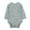 Grey, variant on RTKFRFLM Solid Color Romper Soft Double-Sided Cotton Long Sleeve Bodysuit Black 18-24 Months