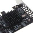 thumbnail image 4 of Adaptador PCI-E a SATA 6G Velocidad Convertidor PCI-E a SATA Tarjeta de expansión Accesorio para computadora Inevent EL001382-00B, 4 of 7