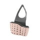 thumbnail image 4 of Soporte de esponja para fregadero ajustable con correa, organizador de fregadero, jabonera colgante para rosa, 4 of 9
