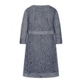 thumbnail image 5 of JUNWELL Robe Deux Pièces pour Mère de la Mariée Élégante Moulante Formelle Robe d'Invitée de Mariage Décontractée à Découpes Cardigan Moulant Robe Midi Ensembles, 5 of 5