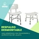 thumbnail image 5 of Silla de Baño Bariátrica para Sobrepeso Reforzada SM-513B | Soporta 180kg, 5 of 11