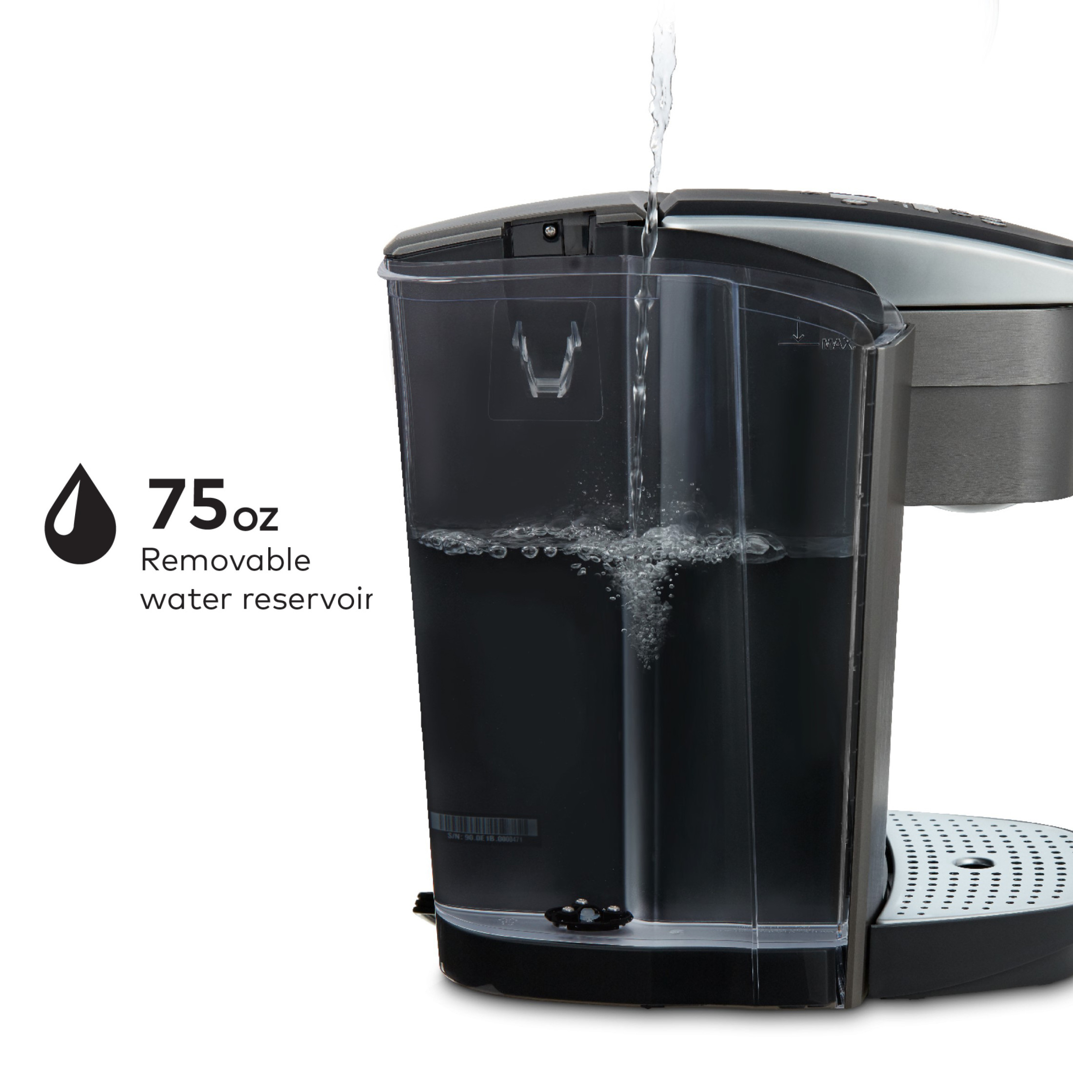 Keurig K-Elite Single-Serve Coffee Maker, Brushed Slate photo 8