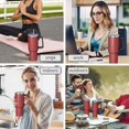 thumbnail image 7 of Christmas 40oz Tumbler– Stainless Steel Insulated Tumbler with Handle and Straw, Large Capacity Travel Cup for Hot & Cold Drinks, 7 of 7