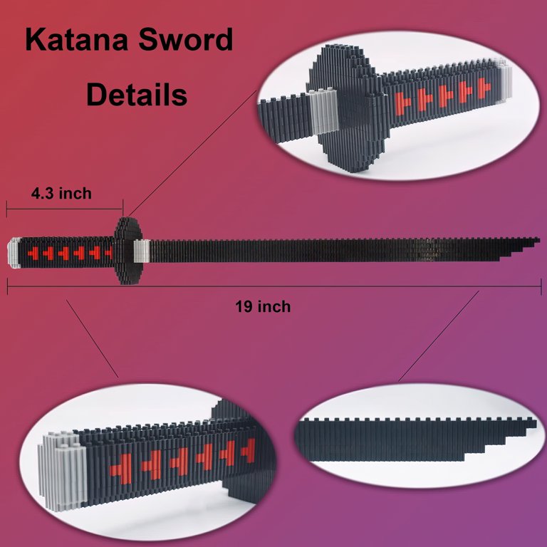 LEGO Sword from DEMON SLAYER  Tanjiro Kamado's sword MOC 