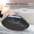 thumbnail image 4 of Yayeee Pillowcase King Size Set of 2 Satin Wrinkle Resistant Pillow Case, Sitting on The Moon, 4 of 7