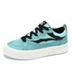 thumbnail image 3 of Zapatos de lona para hombre, zapatillas de plataforma blancas de Color sólido, informales, con cordones, cómodas, para monopatín, 3 of 5