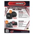 thumbnail image 2 of Bocinas Coaxiales Rock Series RKS-N42 450 Watts 4 Pulgadas 45 Watts RMS 2 Vías Rock Series RKSN42, 2 of 9