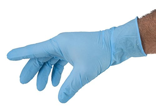 Blue 100 Piece Large for sale online Safe-Guard Nitrile Disposable Gloves 